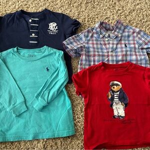 Polo by Ralph Lauren Kids Shirt Collection - Navy, Teal, Red, Plaid